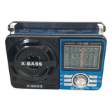 Rádio Bass Retro Vintage Caixa De Som Usb Mp3 1088