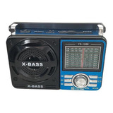 Rádio Bass Retro Vintage Caixa De Som Usb Mp3 1088