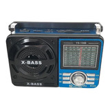 Rádio Bass Retro Vintage Caixa De Som Usb Mp3 1088