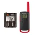 Radio + Bateria Cibert210br Reposição Até 32km + Bandas De Freqüência Uhf Cor Preto
