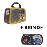 Radio Bluetoth Portatil Retro