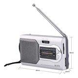 Rádio Bolso Portátil Stereo Am Fm Song Star Mk-822e + P2 110v/220v