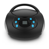 Rádio Boombox Bluetooth Toca Cd Multilaser Mp3 Player Usb Nf
