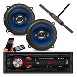Rádio Car Fm Mp3 Usb Sdaux Par 5 Pol Orion antena Interna
