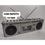 Rádio Cassete Gravador Sanyo M7709f