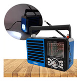 Rádio Com Lanterna P2 Função Bluetooth