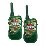 Radio Comunicação Radinho Walkie Talkie Infantil Army Action