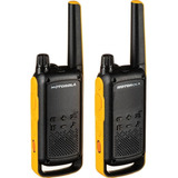 Rádio Comunicador Walk Talk Motorola Talkabout T470 Amarelo