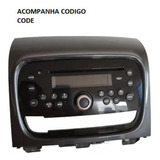 Rádio Conect Fiat Strada  Moldura 2014  2020 C  Código Code