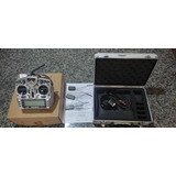 Rádio Controle Fr Sky Taranis Usado Com 3 Receptores