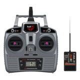 Rádio Controle Hotrc Ht 6 C  Receptor 2 4g   6 Canais Cor Cinza