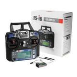 Rádio Controle Transmissor Flysky Fs i6 6 Canais 2 4ghz S rx