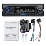 Rádio De Carro Multimídia Handsfree 1din Auto Stereo Bluetoo