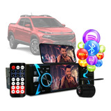 Radio Dvd Bluetooth Mp5 Usb 1din Espelhamento Fiat Toro