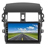 Rádio Estéreo 8 Core 6G 128G Para Toyota Corolla 2009 2013 Tela Sensível Ao Toque IPS De 9 Polegadas 1280 X 720p IPS 32 Bandas DSP Sem Fio CarPlay Android Auto Android 13 GPS WiFi SWC HD Câmera De