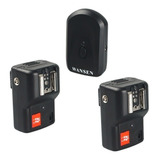 Rádio Flash Pt 04gy Transmissor E 2 Receptores 4 Canais
