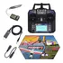 Rádio Flysky Fs-i6 Receptor Ia6b + Simulador Usb Aerofly Rc7