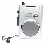 Rádio Gravador Fita Cassete K7 Walkman