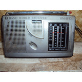 Rádio Motobras Antigo Funcionando Fm-om-sw,portatil Pilha