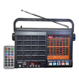 Rádio Motobras Rm-pu32ac Am Fm Bluetooth 7 Faixas Analógico 110v/220v Portátil Cor Preto