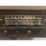 Radio Motoradio De Madeira Funcionando