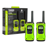 Radio Motorola Talkabout T600 Comunicador À Prova D água Bandas De Freq ência Uhf Cor Verde