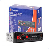 Radio Mp3 Player Permak Bluetooth Usb Fm Aux Som Automotivo
