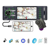 Radio Multimidia 1 Din Mp4 Tela 4 Espelhamento Bt Usb Aux