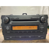 Rádio Original Toyota Corolla 08 A