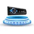 Radio Para Carro Aiwa Bluetooth Usb Mp3 Player Automotivo
