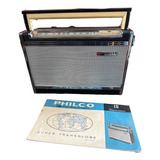 Rádio Philco Transglobe Mod B 470 Raridade Venda No Estado