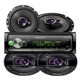 Radio Pioneer Bluetooth 4 Alto Falante Amplificador