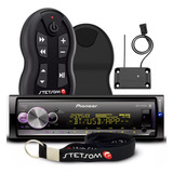 Radio Pioneer Som Bluetooth Usb Sem Toca Cd Controle 500m