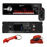 Rádio Player Mp3 Taramps Amplayer Bluetooth Usb 4x100w 400w