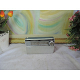 Radio Portatil Antigo Mitisubishi Am 9x 242 Funciona 3 Pilh