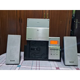 Rádio Portátil Com Cd Player Panasonic Sc en5