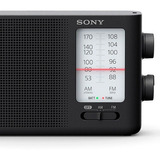 Rádio Portátil Fm am Operado Por Bateria Sony Modelo Icf 19