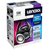 Rádio Portátil Lenoxx Boombox Bluetooth Rádio FM E CD Player 5W