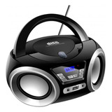 Radio Portatil Micro System Cd fm mp3 usb Megastar Preto