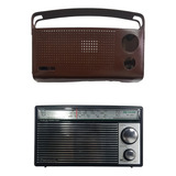 Rádio Portátil Panasonic Rf 562dd2 Color Plateado Na