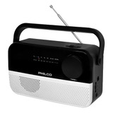 Rádio Portátil Philco Pjr2200bt sl Bluetooth Am fm Cor Preto 220v