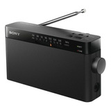 Rádio Portátil Sony Fm am Icf 306 Funciona C pilhas Aa