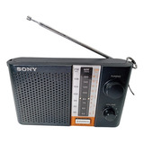 Rádio Portátil Sony Icf 12s Fm