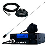 Radio Px 40 Canais Antena 1 62mts Suporte Magnético Cabo 4m