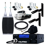 Radio Px 40 Canais Rp40 Antena 2 70mts Suporte Mercedes Benz