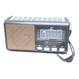 Radio Recarregavel Placa Solar