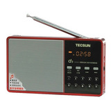 Rádio Receptor Tecsun D3 Fm Leitor Arquivos Mp3 Cartão Tf