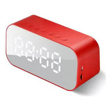 Rádio Relógio Bluetooth Despertador E Caixa