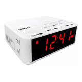 Radio Relógio Despertador Digital Alarme Bluetooth Fm