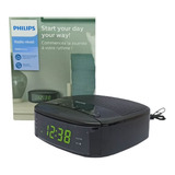 Rádio Relógio Despertador Philips Radio Fm Nfe Garantia